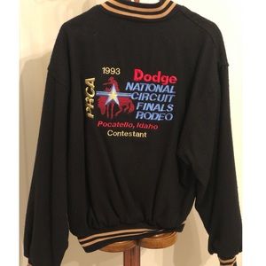 Vintage Rodeo America PRCA Contestant Jacket